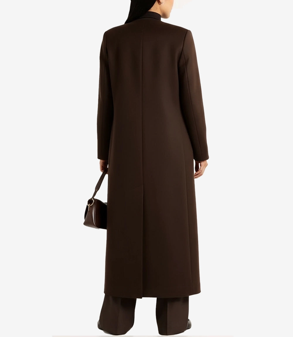 Long Manteau En Laine