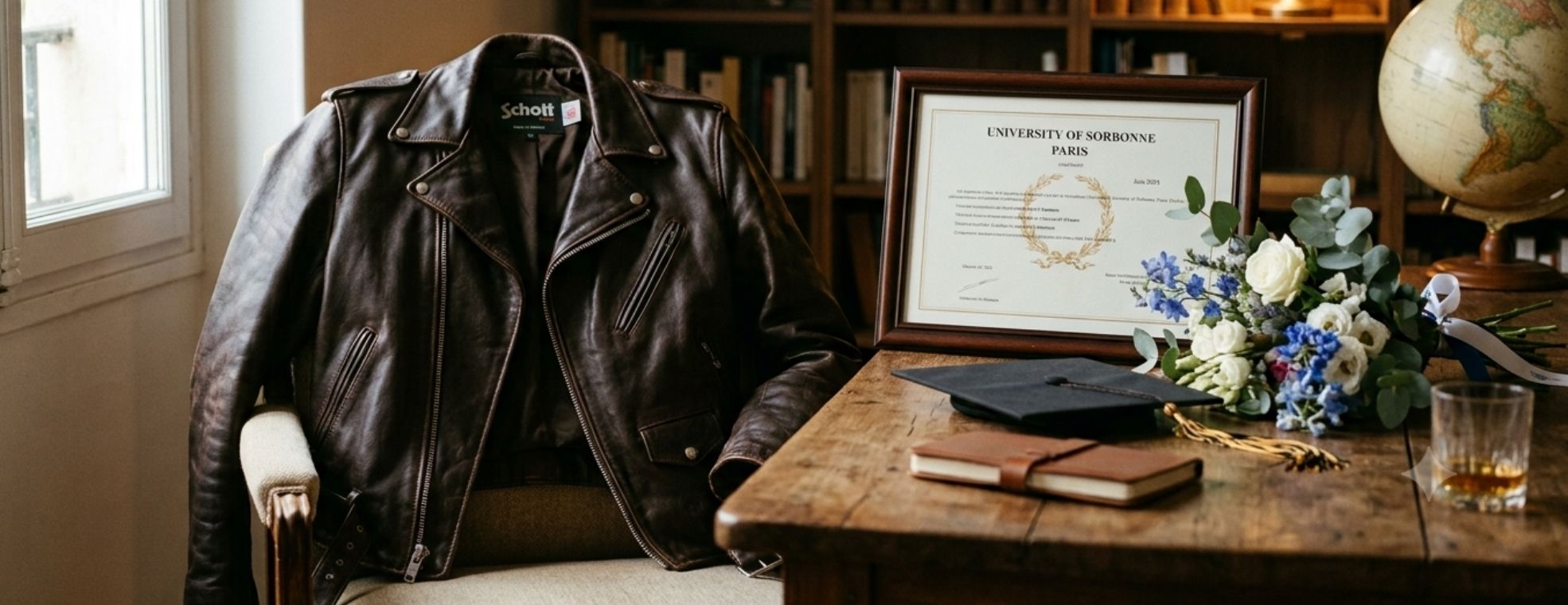 Cadeaux de Diplôme Qui Durent : le Premier Blouson en Cuir « d'Adulte »