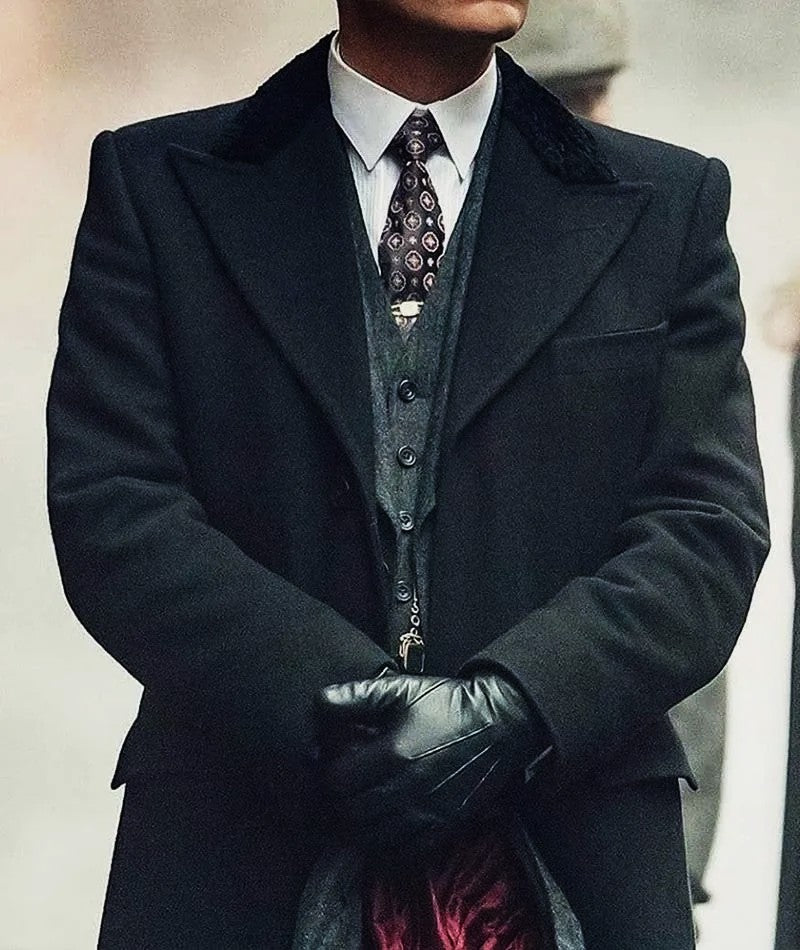 Shelby mens wool coat